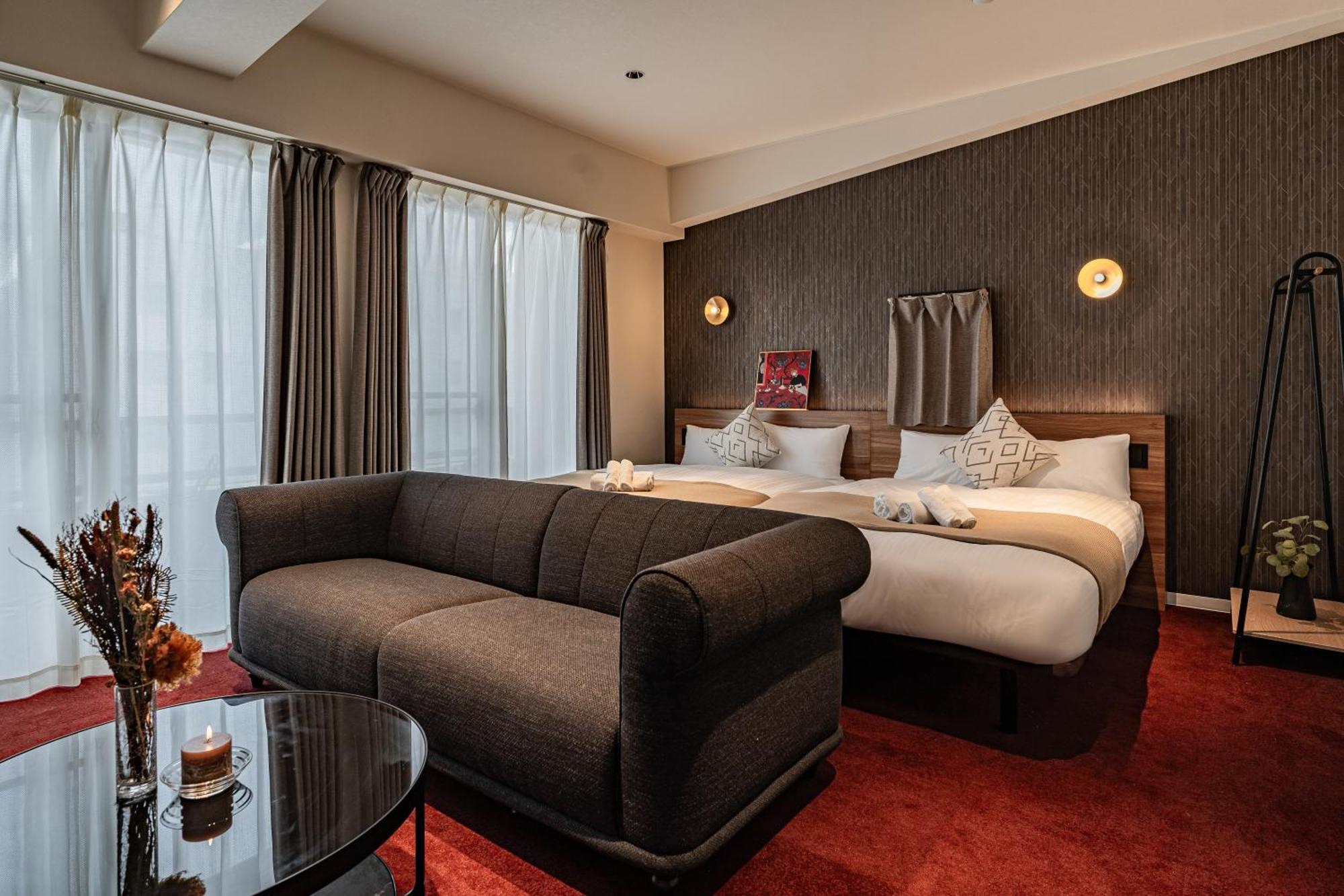 Apartment Hotel 11 Shinsaibashi Amemura Osaka Dış mekan fotoğraf