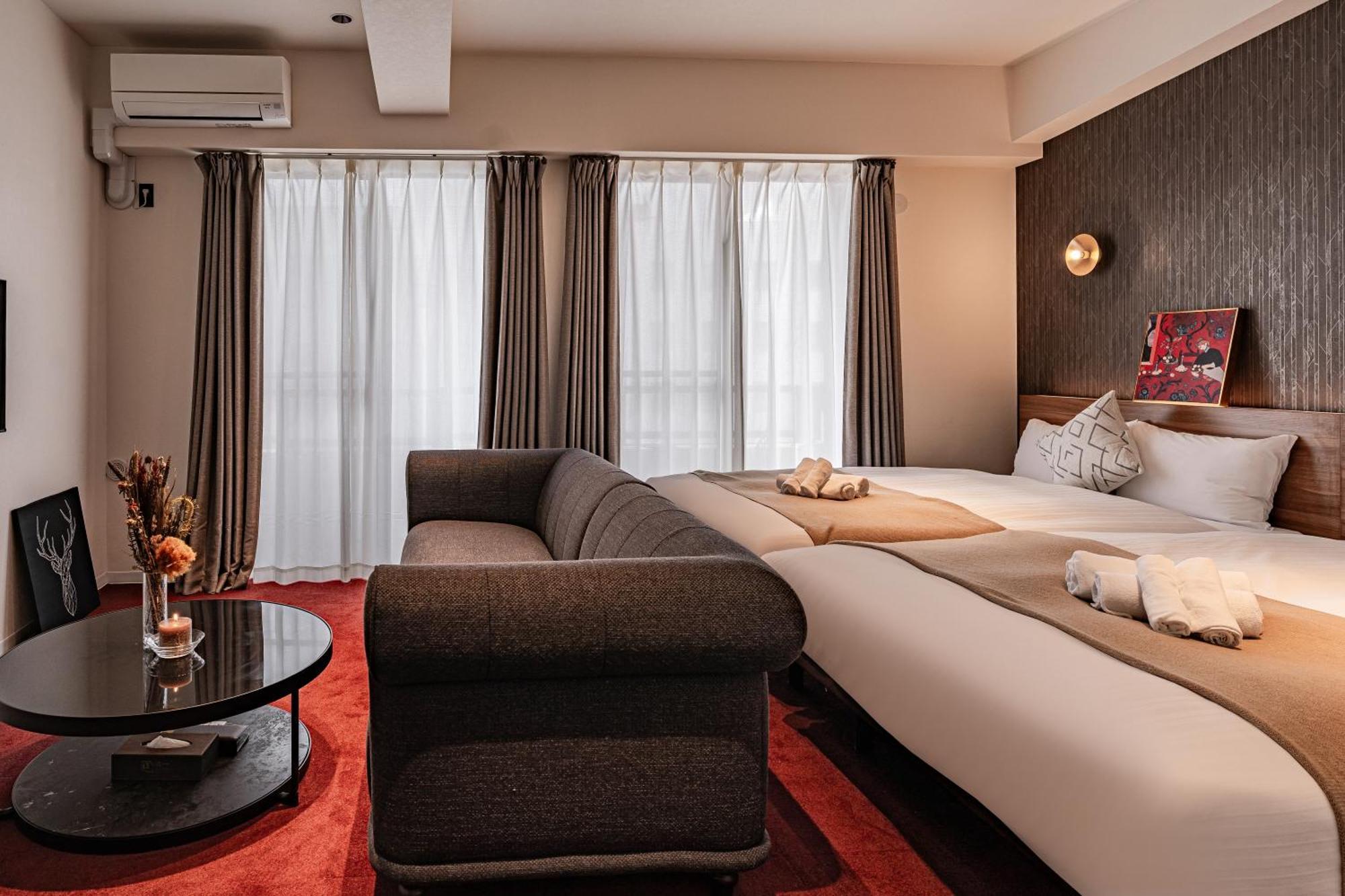 Apartment Hotel 11 Shinsaibashi Amemura Osaka Dış mekan fotoğraf