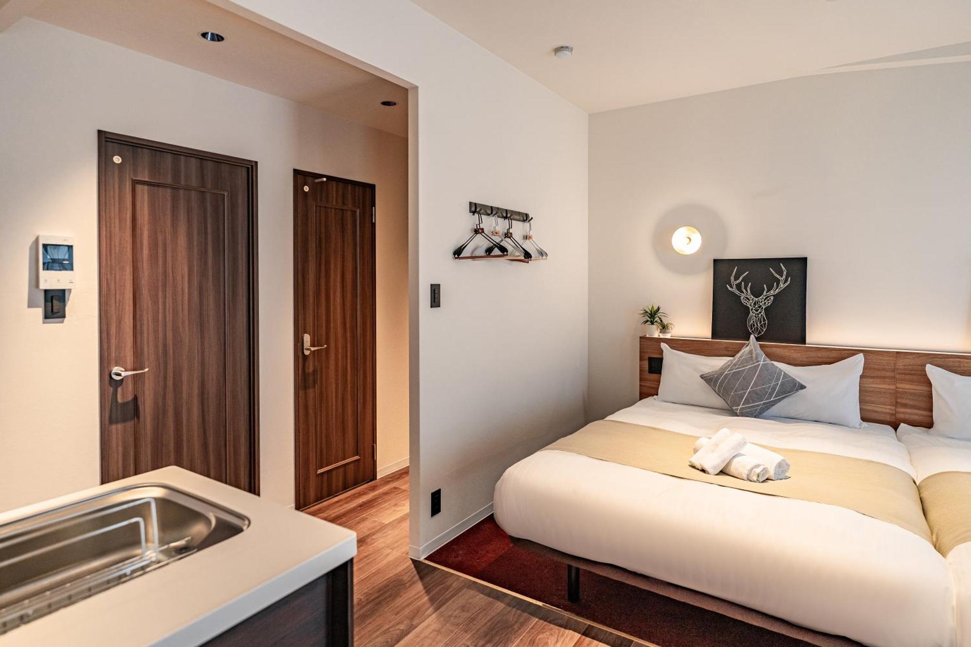 Apartment Hotel 11 Shinsaibashi Amemura Osaka Dış mekan fotoğraf