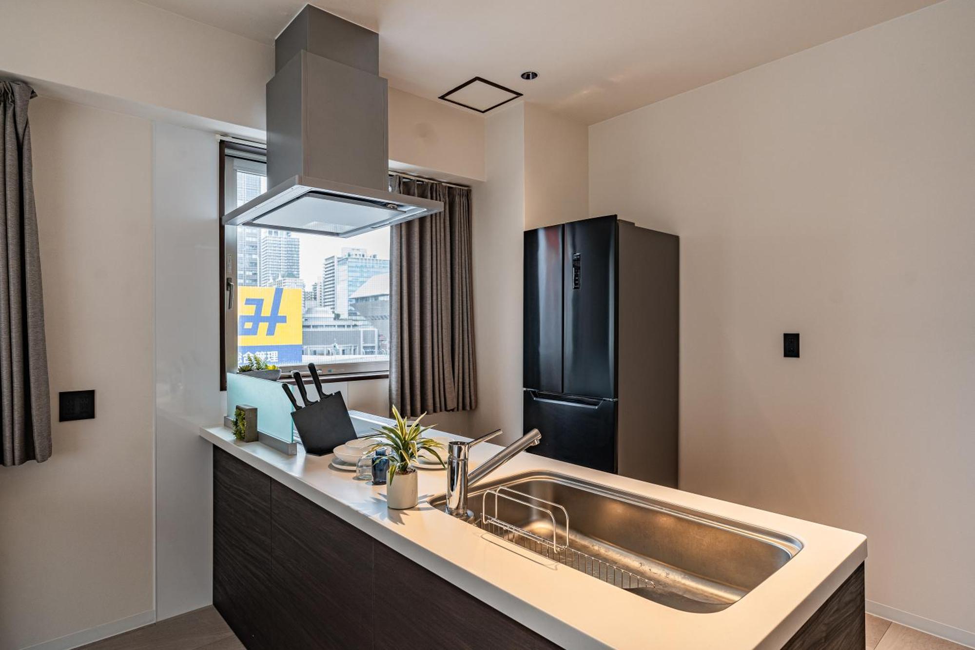 Apartment Hotel 11 Shinsaibashi Amemura Osaka Dış mekan fotoğraf