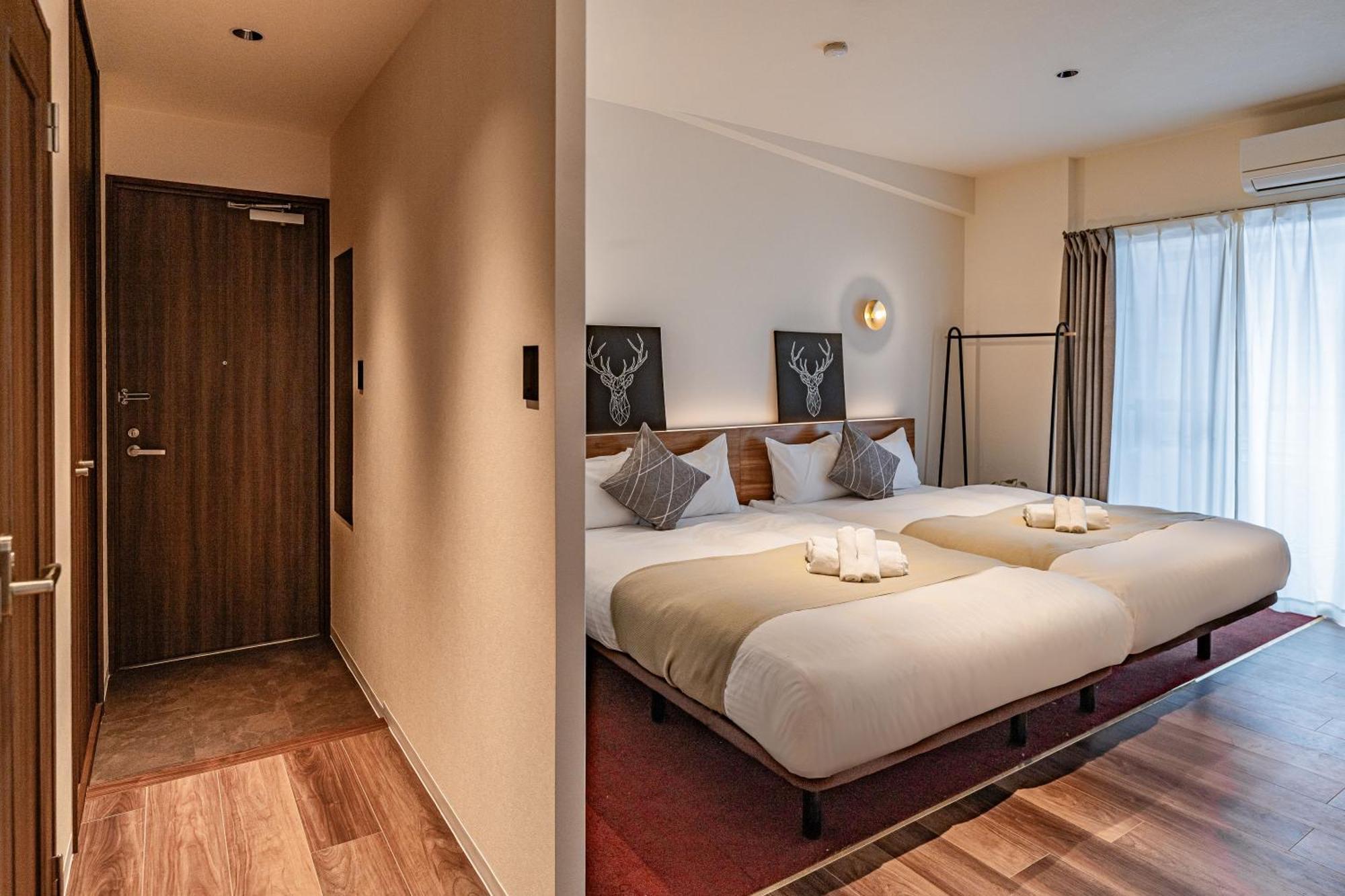 Apartment Hotel 11 Shinsaibashi Amemura Osaka Dış mekan fotoğraf