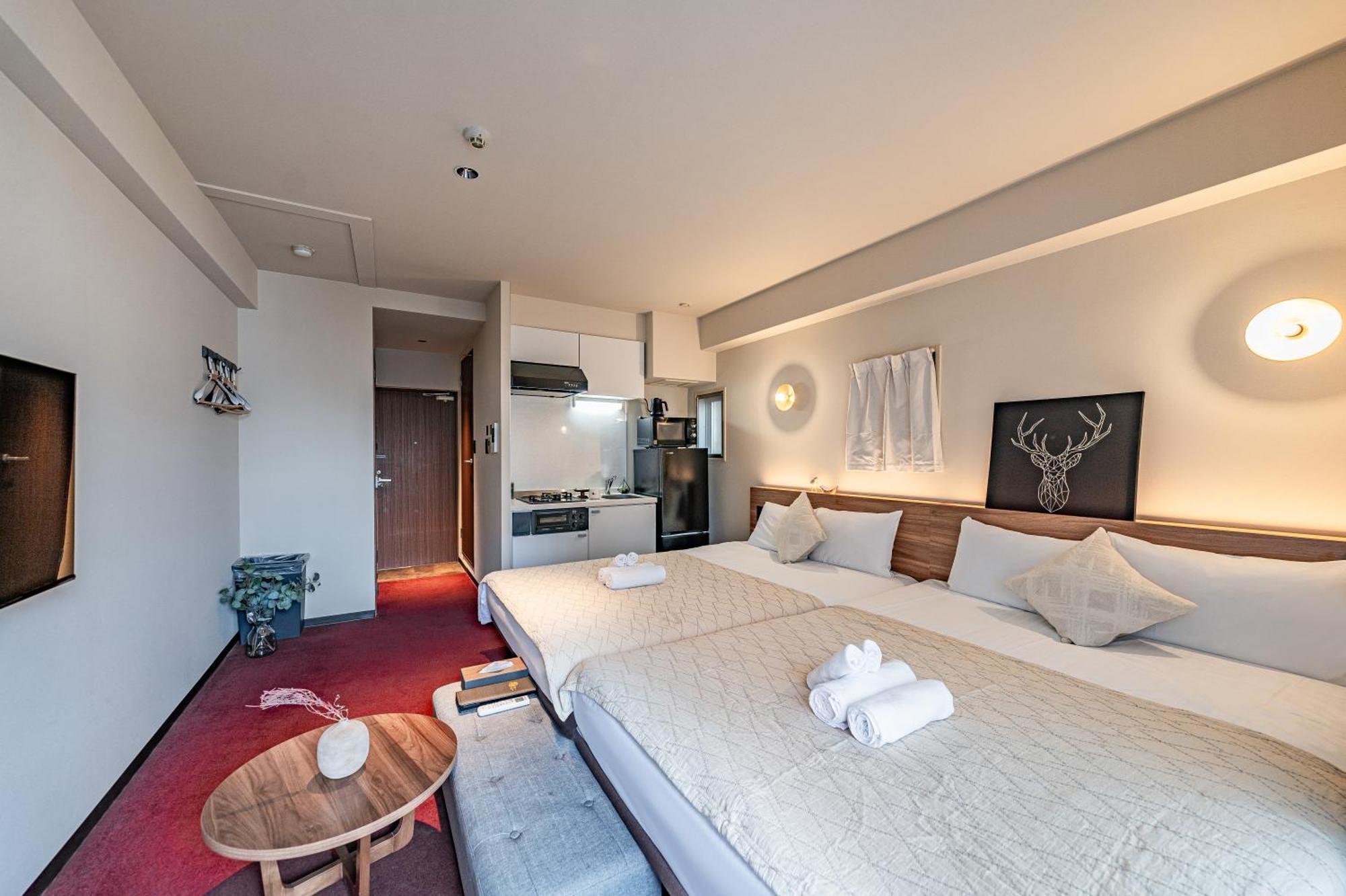 Apartment Hotel 11 Shinsaibashi Amemura Osaka Dış mekan fotoğraf